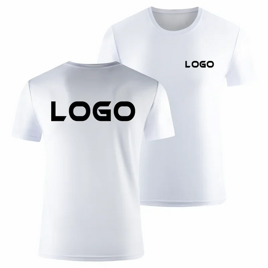 Custom Print LOGO T Shirt For Men Fashion Customizable Pattern Women's Tees Leisure O-neck Short Sleeve Tops Oversized T-Shirts